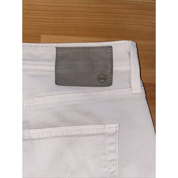 AG The Graduate Preppy Sueded Tailored Leg Men's 40x32 Natural Ivory Pants - Picture 12 of 15